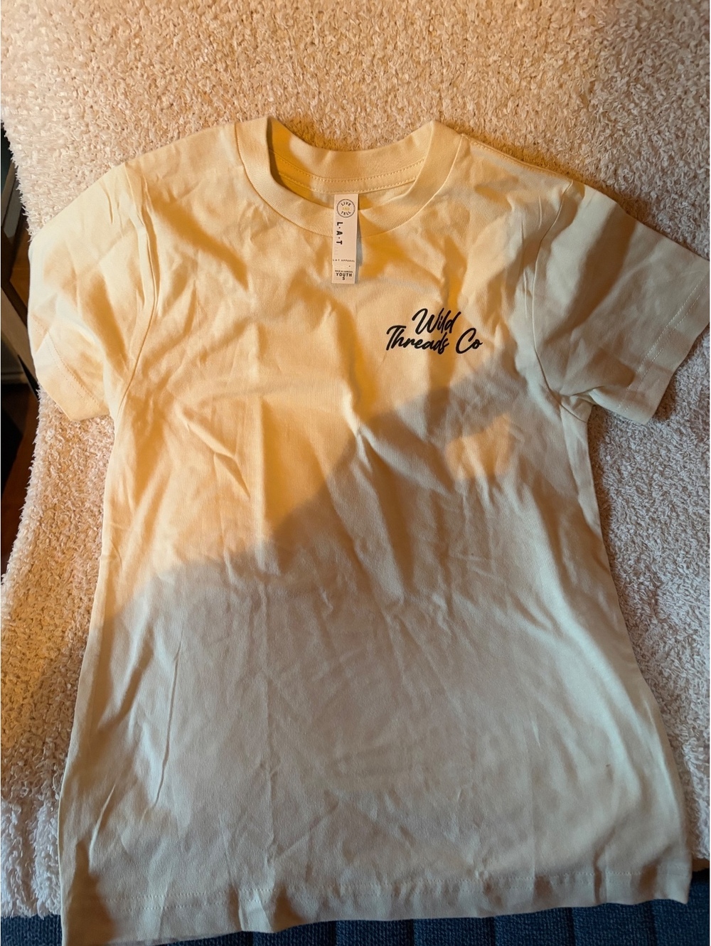 Kids Cowboy dog T-shirt youth small
